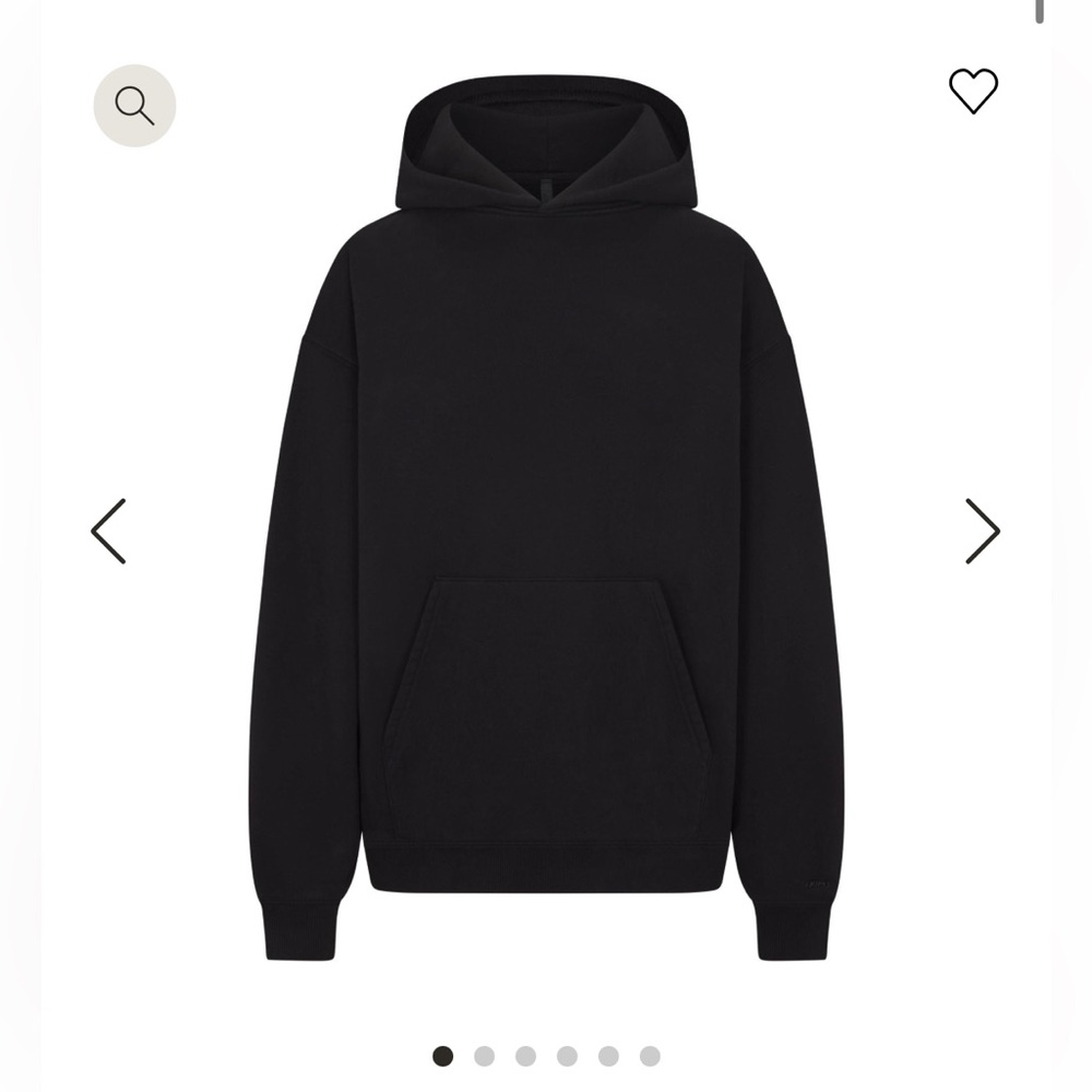 VINTAGE FLEECE PULLOVER HOODIE BLACK - SIZE MEDIUM ***SOLD OUT ONLINE***